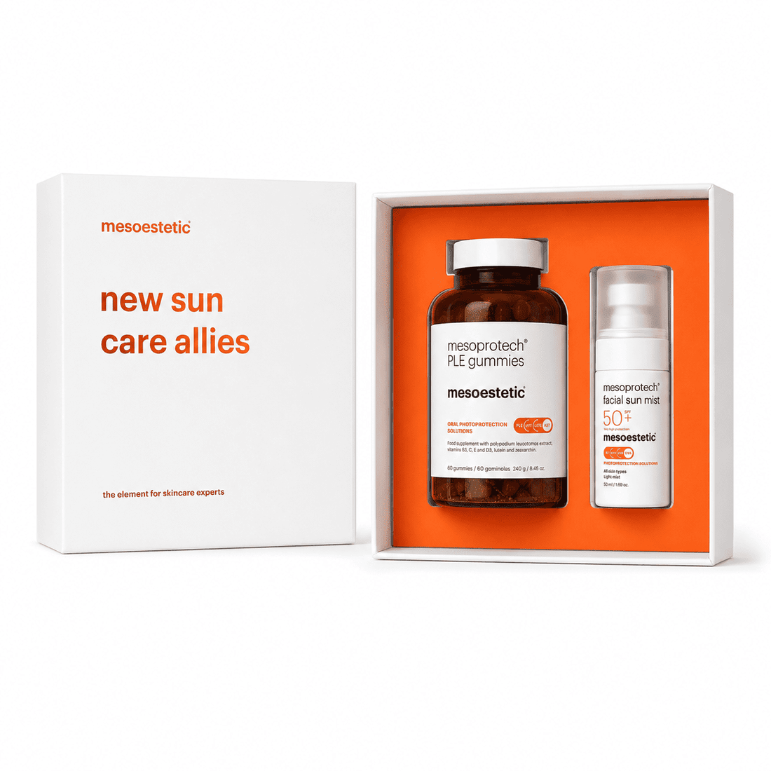 mesoprotech® new sun care allies - mesoestetic danmark