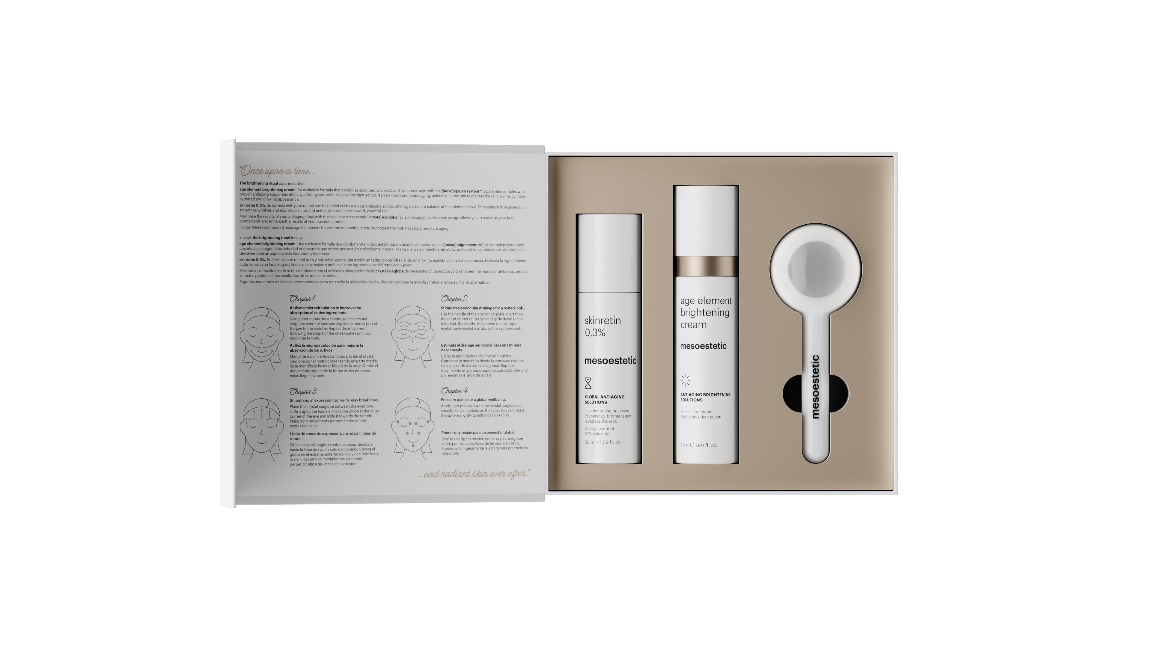 Brightening ritual pack - mesoestetic danmark