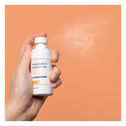 mesoprotech facial sun mist - mesoestetic danmark