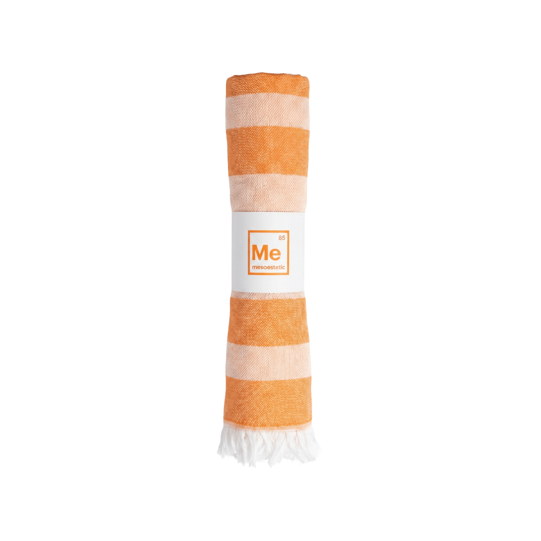 orange strand håndklæde - mesoestetic danmark
